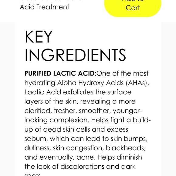 1oz / 30ml FULL SIZE NEW Good Genes Sunday Riley Lactic Acid Treatment - Picture 6 of 16